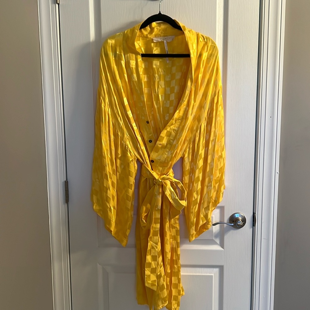 Jen’s Pirate Booty Kimono M/L Yellow